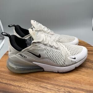 Nike Air Max 270 Shoes Mens Size 11.5 White Running Comfort Walking Gym Sneakers
